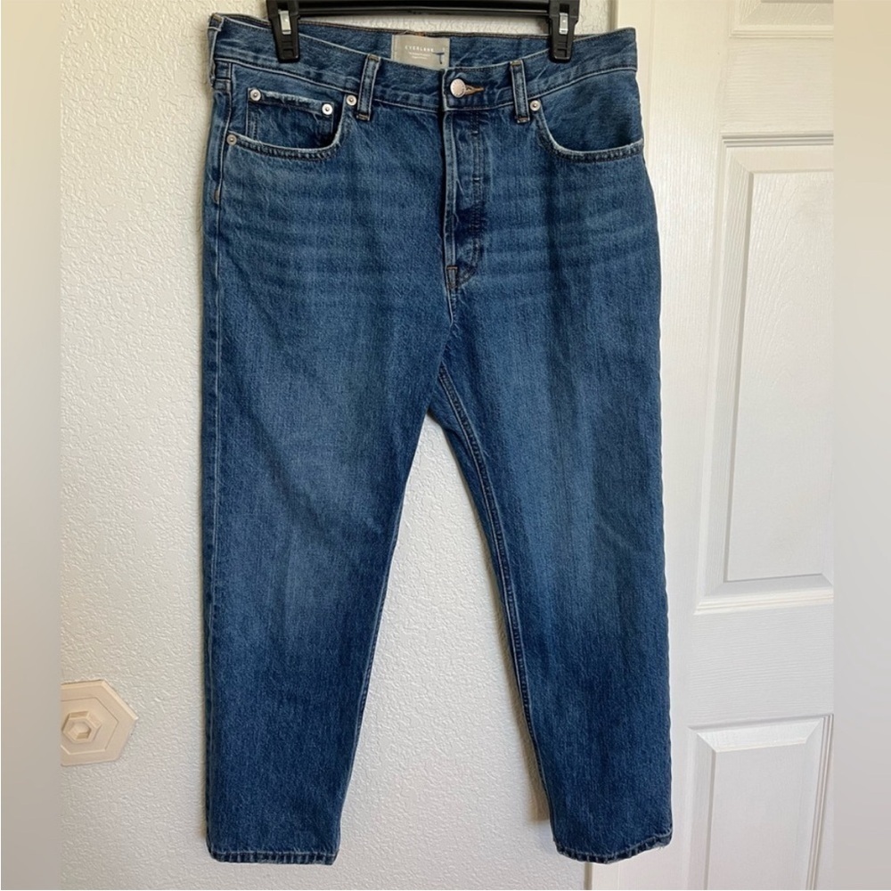 Everlane The Relaxed Straight Fit Organic Cotton Jeans - Picture 4 of 12